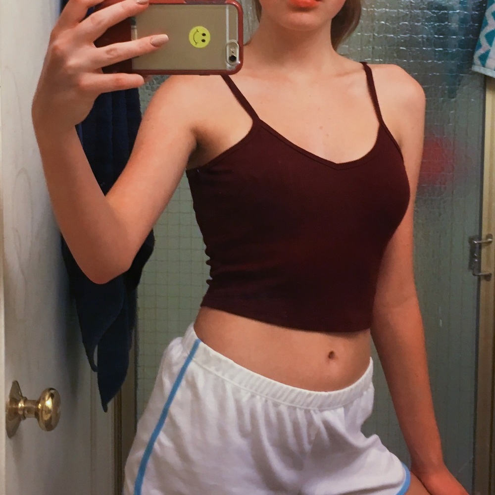 Burgundy/Maroon Tank Top - Picture 2 of 5